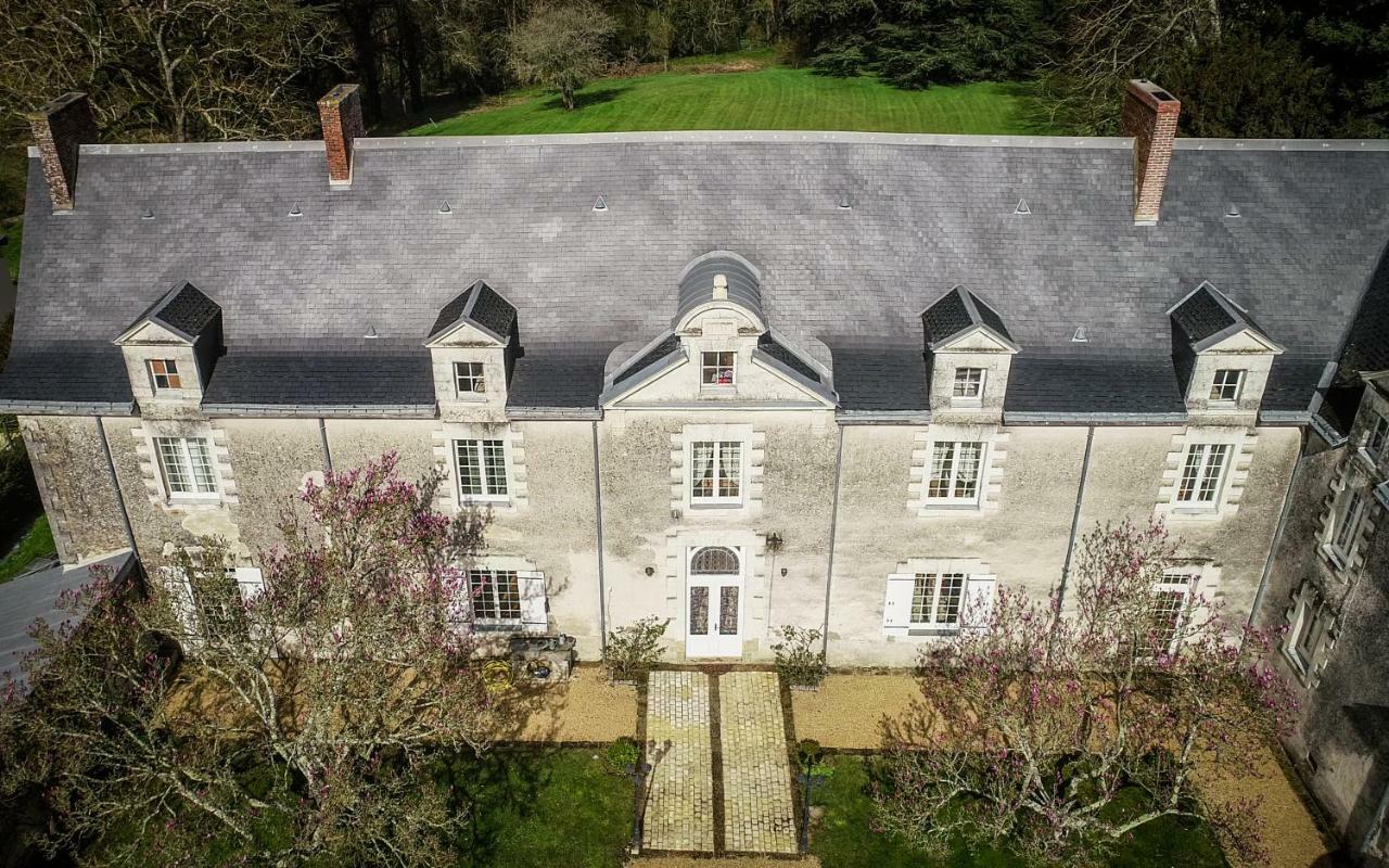 Chateau De La Grand'Cour Grandchamp-des-Fontaines Dış mekan fotoğraf